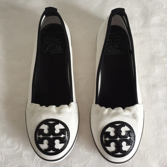 Tory Burch Shoes - Tory Burch Raymond Slip On Sneaker Canvas